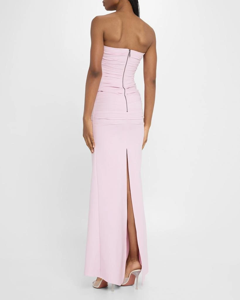 Maticevski Intoxicate Strapless Ruched Maxi Gown 3