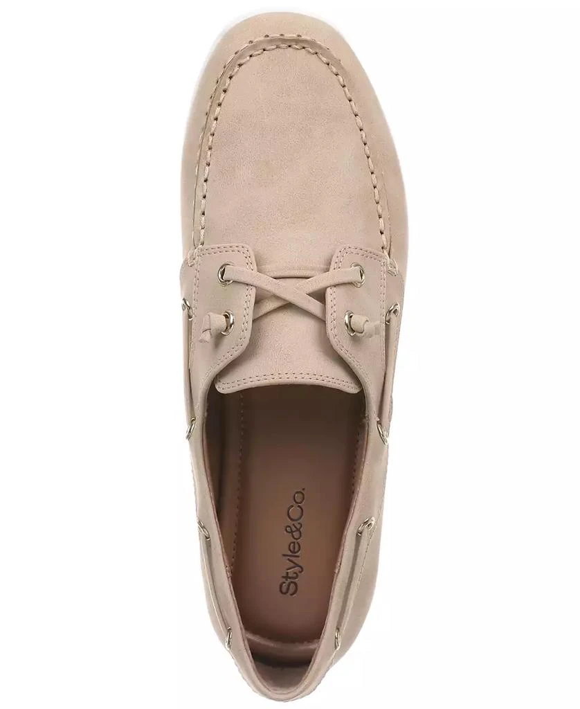 Style & Co Women's Saffiee Boat Shoes, Exclusively at Macy's 4