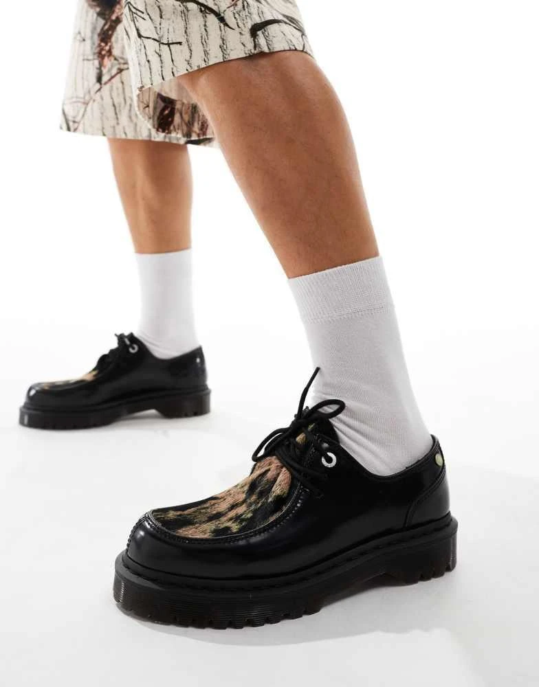 Dr. Martens Dr Martens Zeffir 3 eye shoes in black leather 4