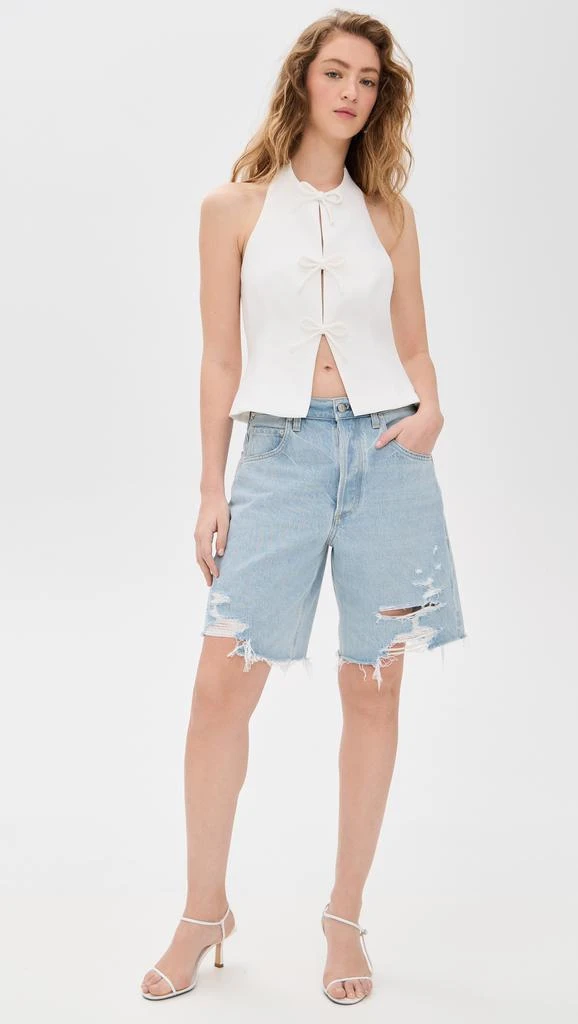 Endless Rose Halter Tie Up Detail Top 4
