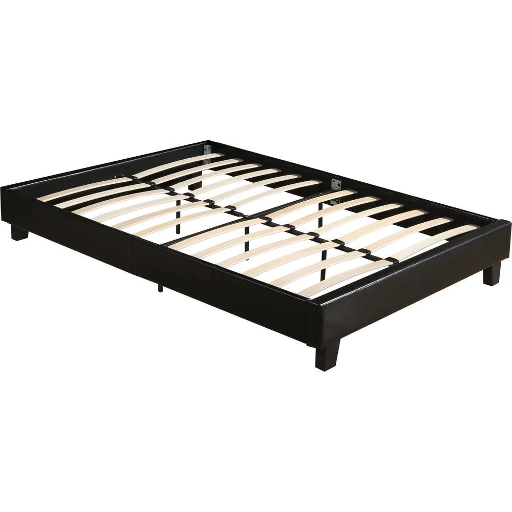 Camden isle Acton Platform Bed, Queen, Black/ Black 4