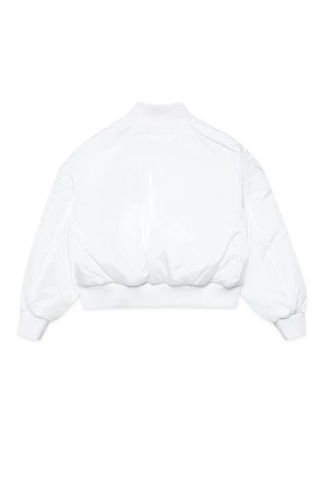 MM6 Maison Margiela Kids MM6 Maison Margiela Kids Logo-Embroidered Zipped Bomber Jacket 2