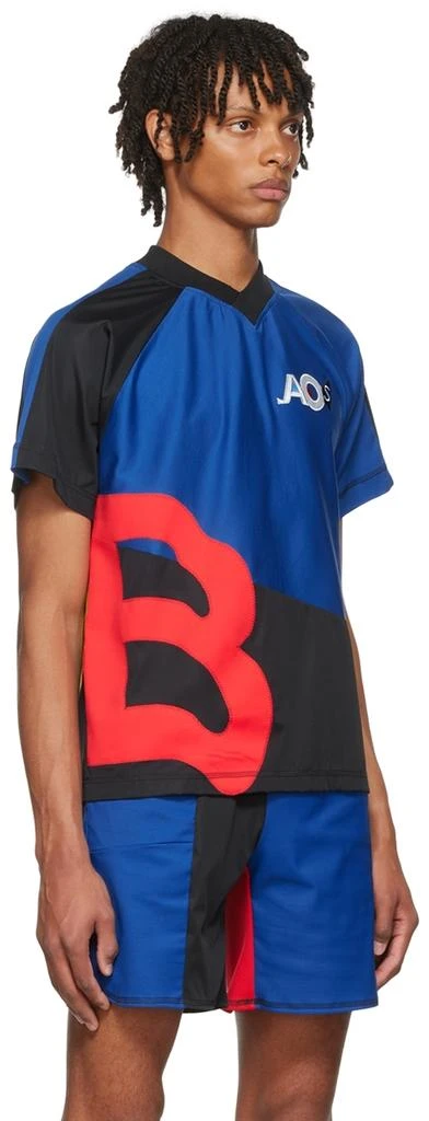 Bethany Williams Blue Recycled Polyester T-Shirt 2