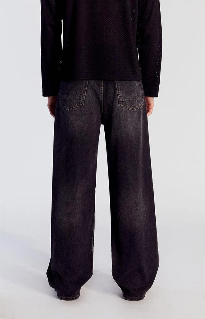 PacSun Black Extreme Baggy Jeans 4