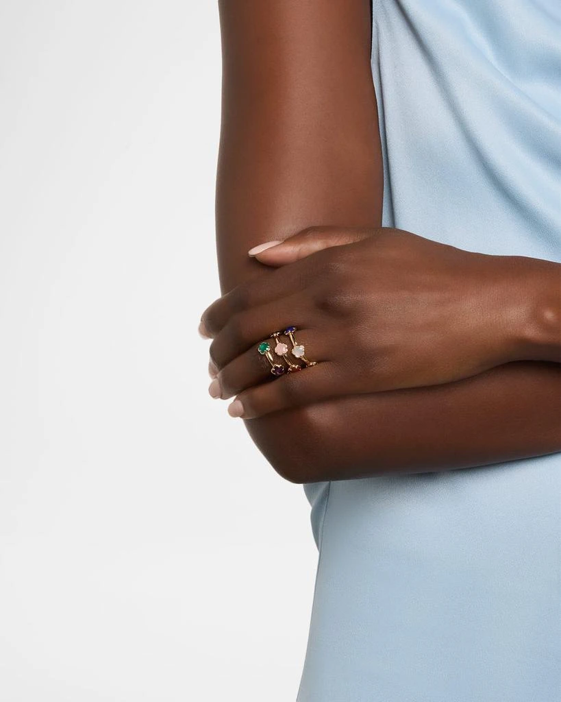 Pasquale Bruni 18K Rose Gold Figlia dei Fiori Ring with Multicolor Stones 2