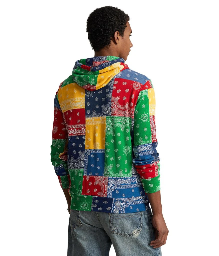 Ralph Lauren Patchwork-Print Spa Terry Hoodie 2