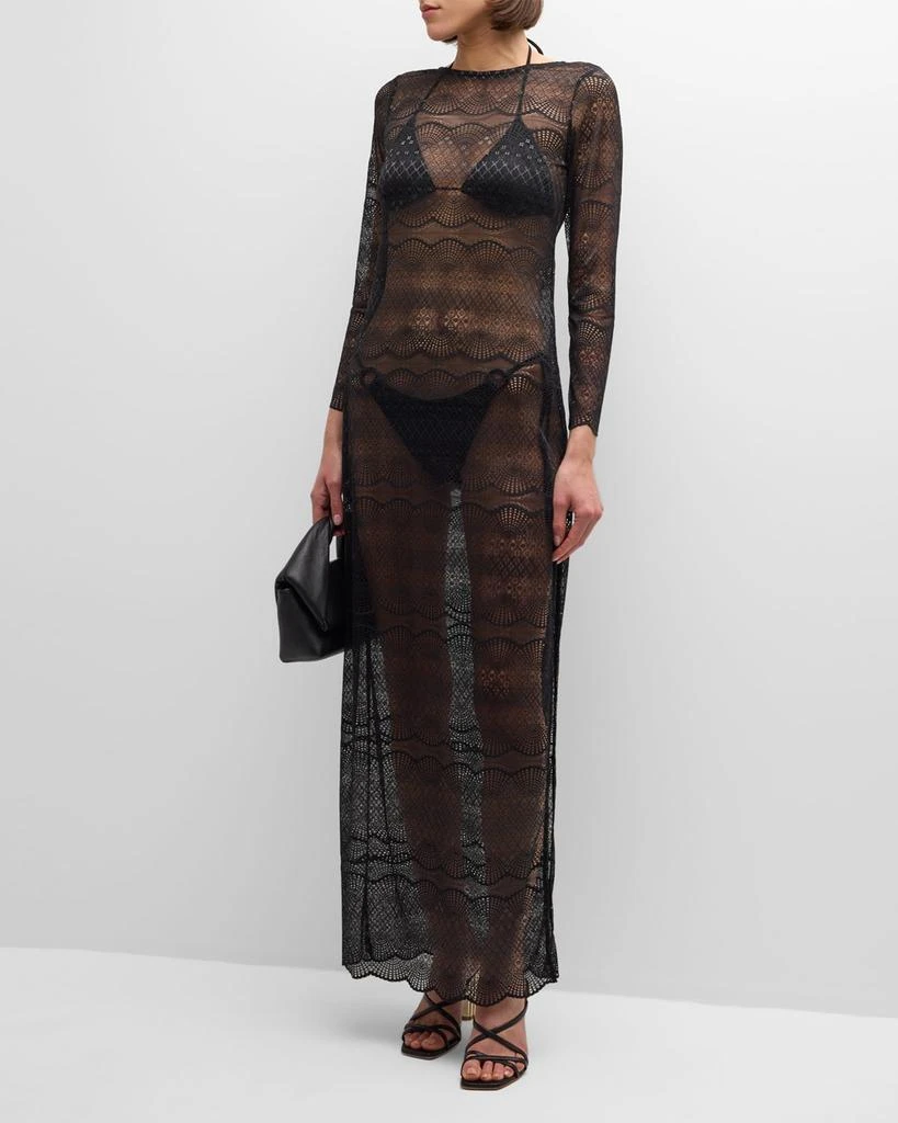 Alexandra Miro Aliona Lace Maxi Dress 3