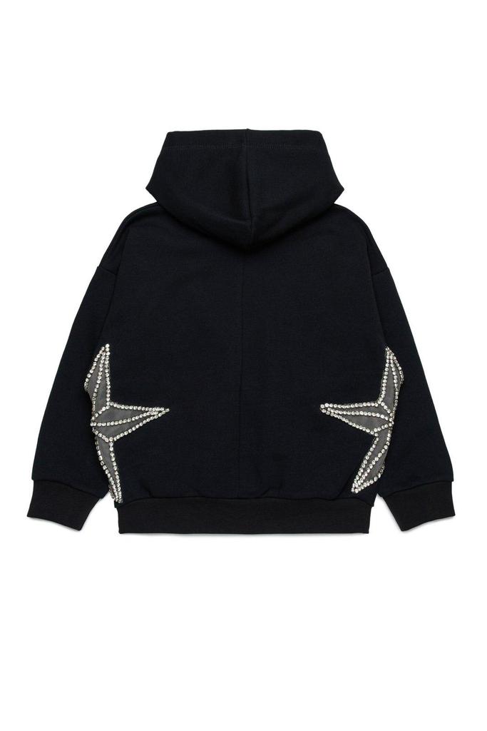 DSQUARED2 Star Embellished Long Sleeved Hoodie