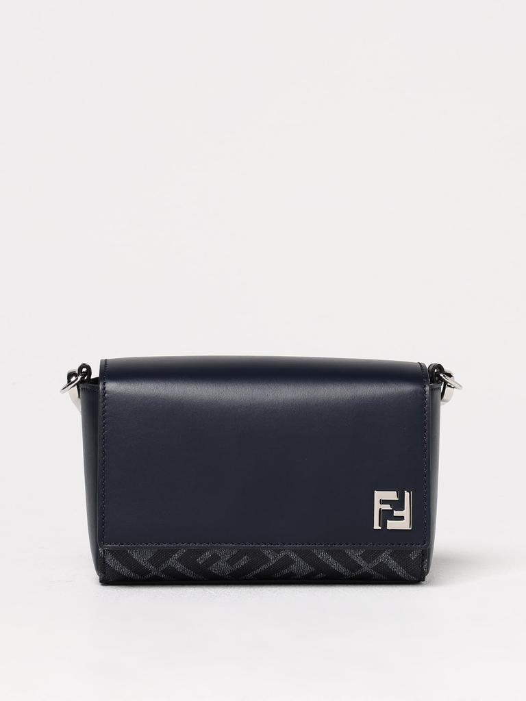 ★人気★【FENDI】Ff Squared Compact Messenger Bag Fendi Fendi FF Squared Compact Messenger Bag - Shoulder Bags