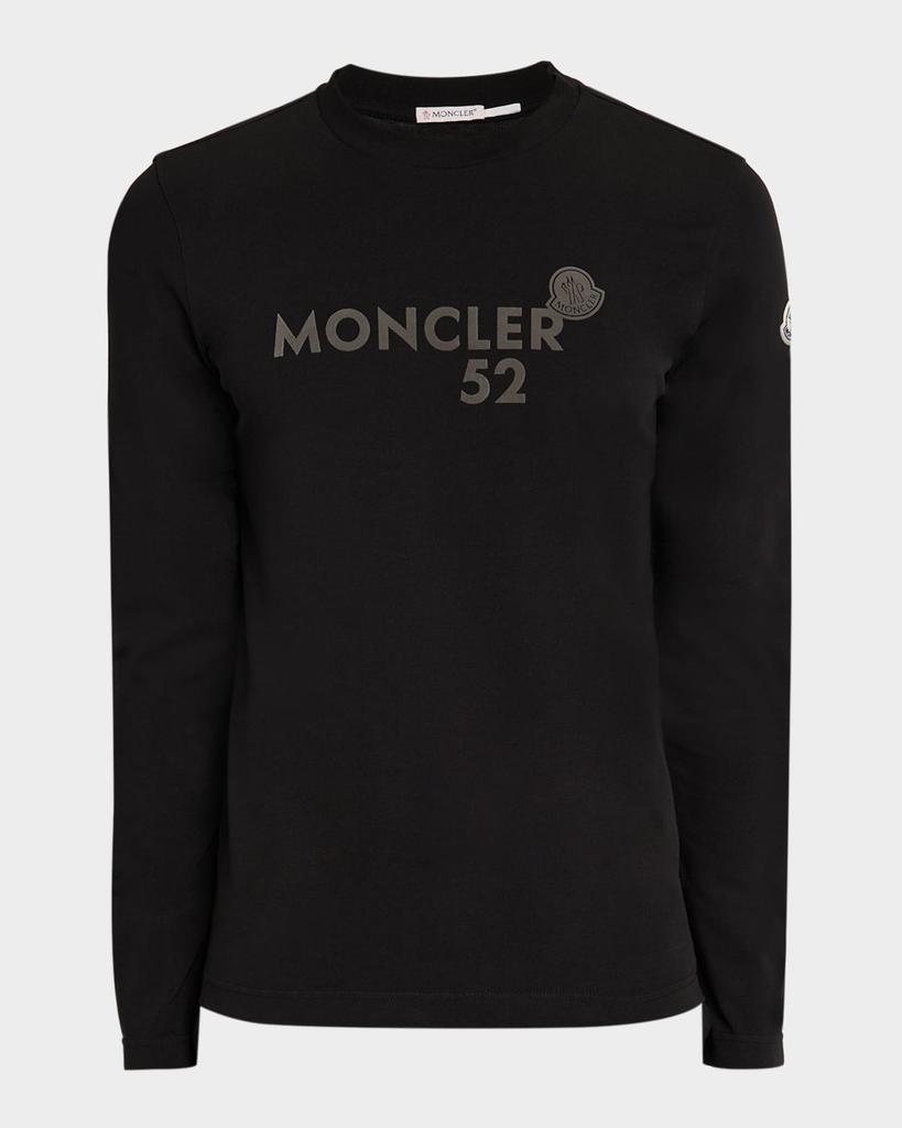 【関税/送料無料】MONCLER*新作*Logo Printed Crewneck T-Shirt Moncler Moncler Logo Printed Crewneck T-Shirt - T-Shirts