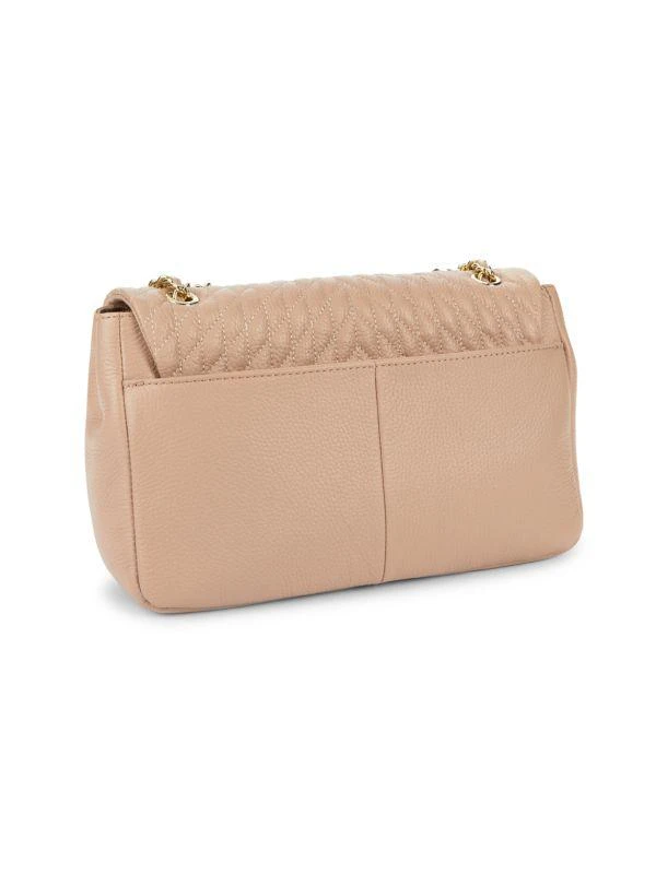 Karl Lagerfeld Paris Agyness Quilted Leather Shoulder Bag 4