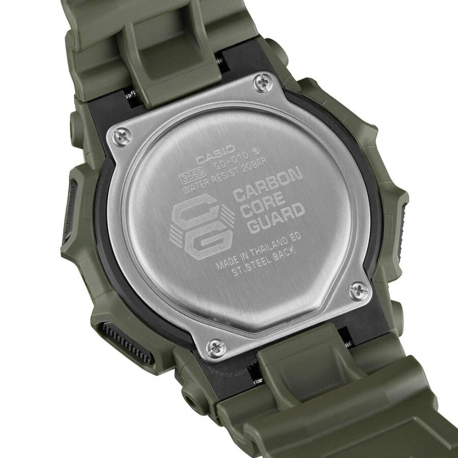 Casio G-Shock Alarm World Time Quartz Digital Men's Watch GD-010-3DR 3