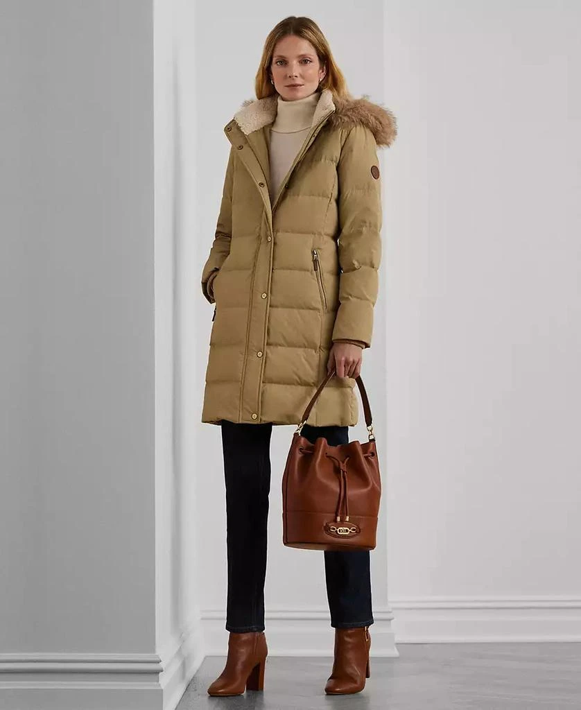 Ralph Lauren Women's Faux-Fur Hooded Puffer Coat, P/XS-XX 3