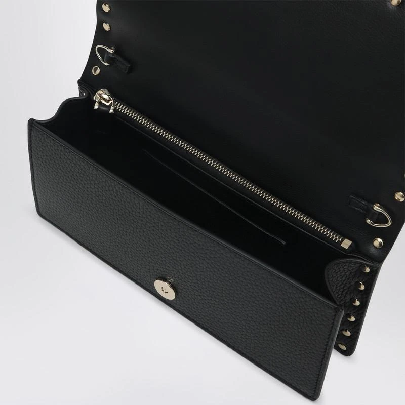 Valentino Black Rockstud chain wallet 5