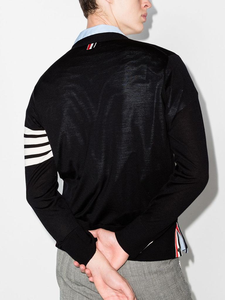 Thom Browne THOM BROWNE - 4bar Wool Cardigan