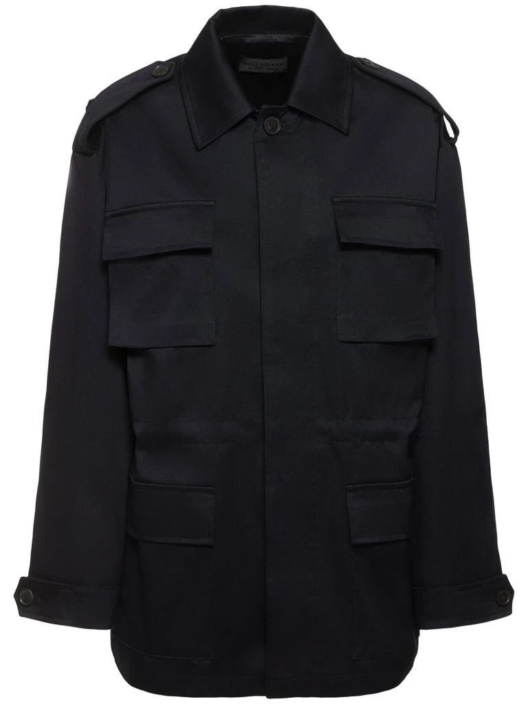 Nili Lotan Lorenzo Cotton Military Jacket 1