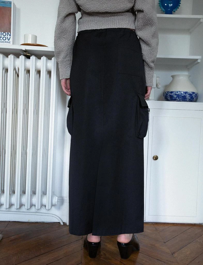 Pixie Market Parachute Pocket Maxi Skirt 4