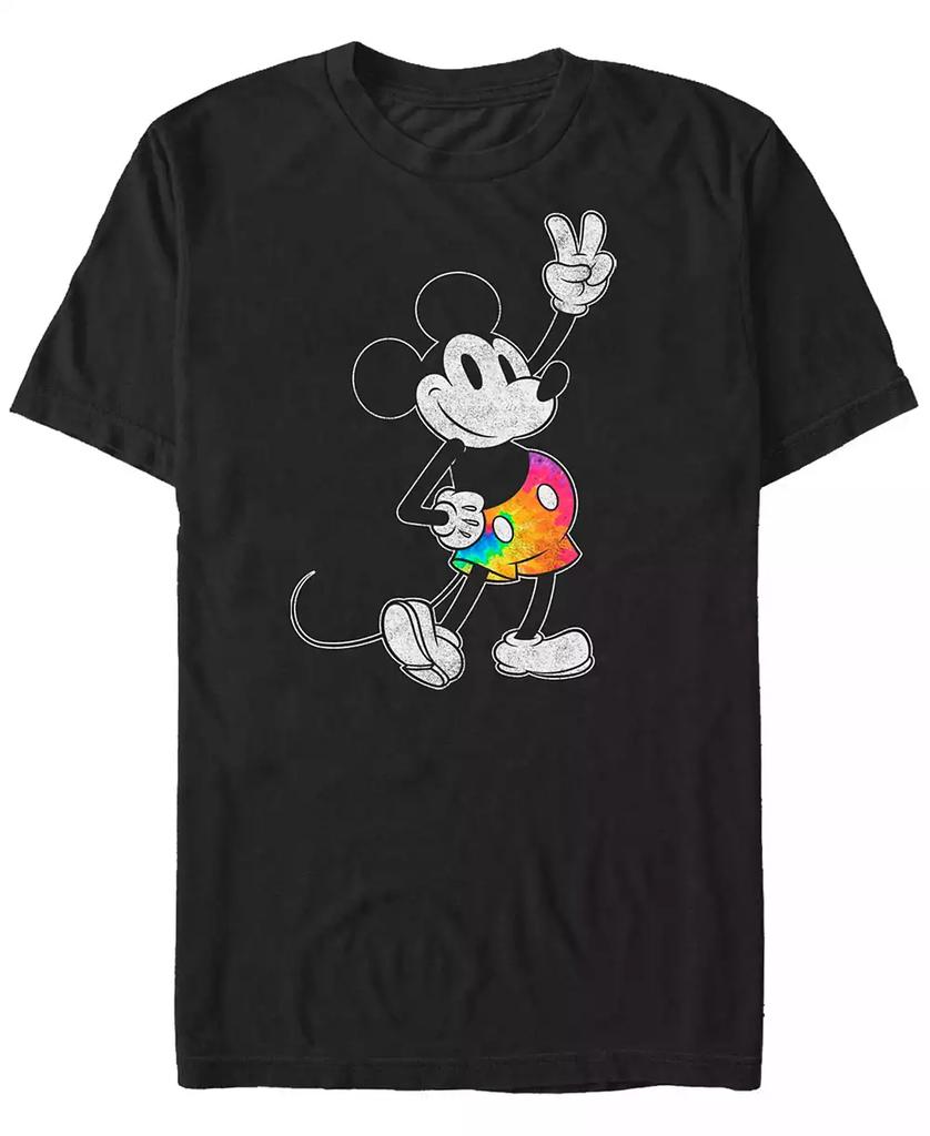 FIFTH SUN Men's Tie Dye Mickey Short Sleeve T-Shirt