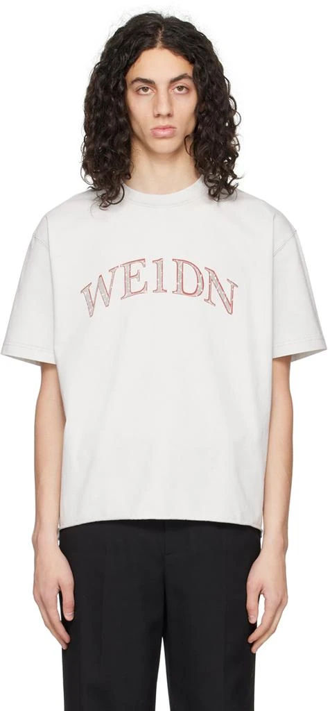 We11done White Painting T-Shirt 1