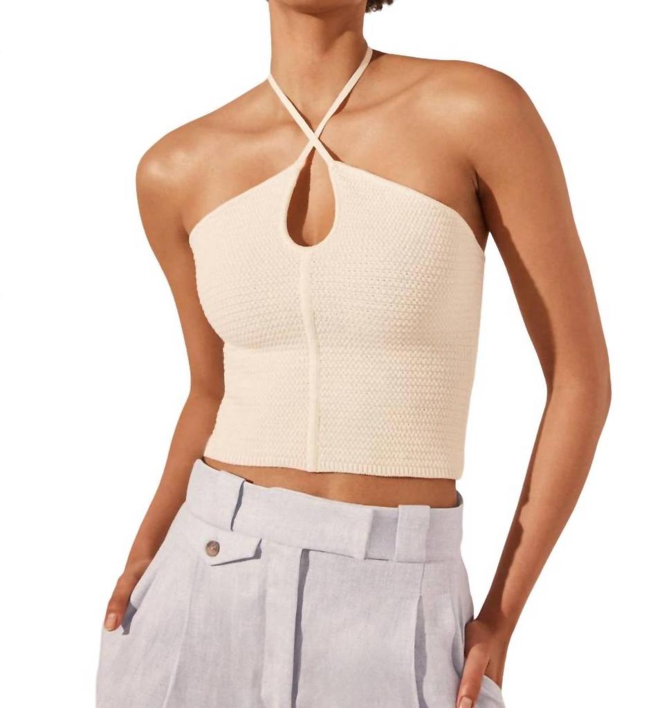 Shona Joy EVE CROSS FRONT TOP