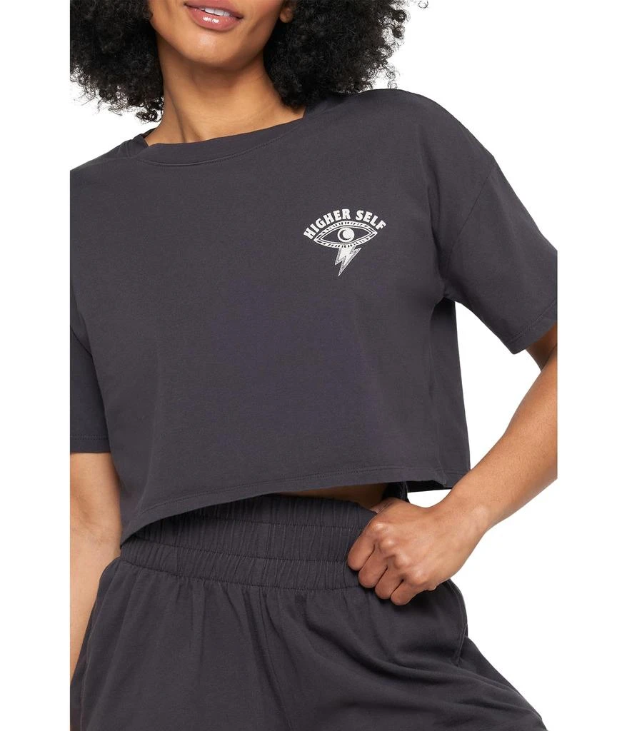 Spiritual Gangster Elevated Eye Kaylee Crop Tee 3