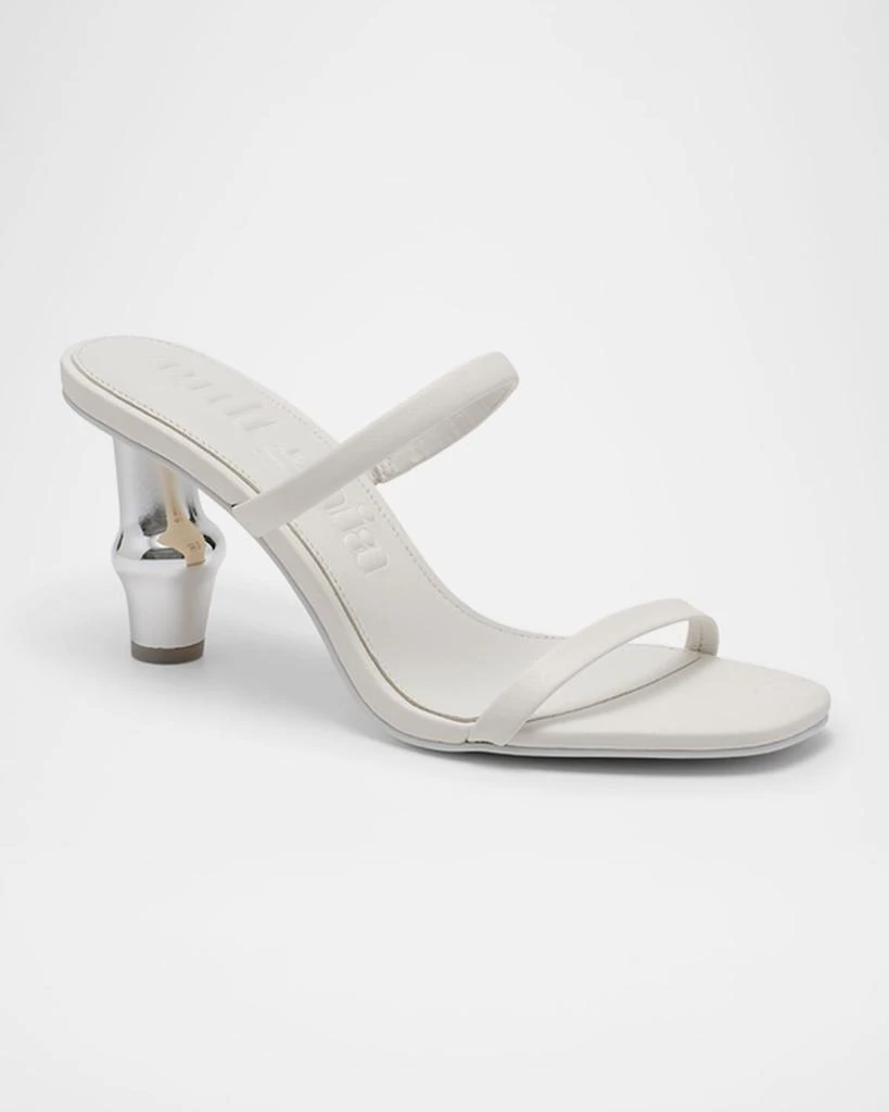 Cult Gaia Bambu Leather Sandals 2