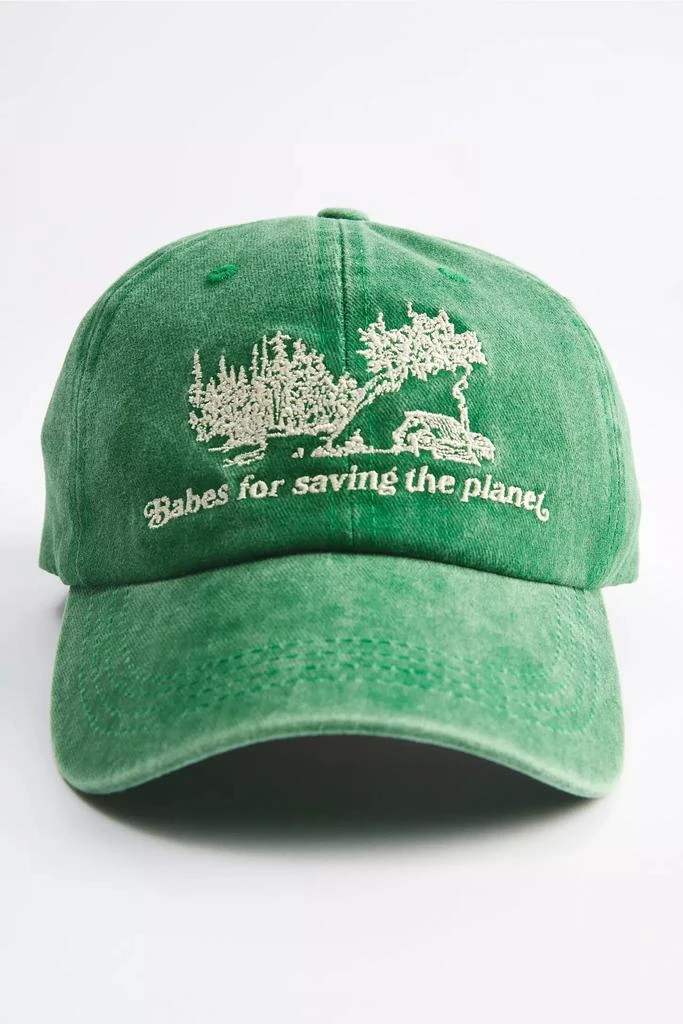 Urban Outfitters Babes Saving The Planet Washed Dad Hat 3