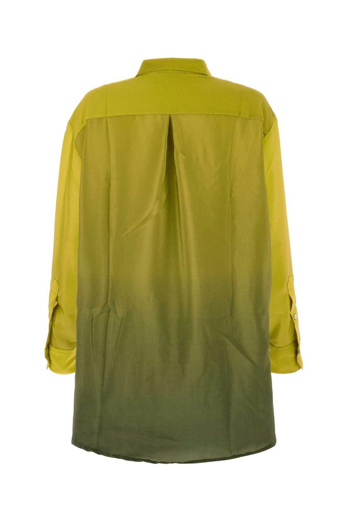 Amotea Amotea Gradient Button-Up Blouse