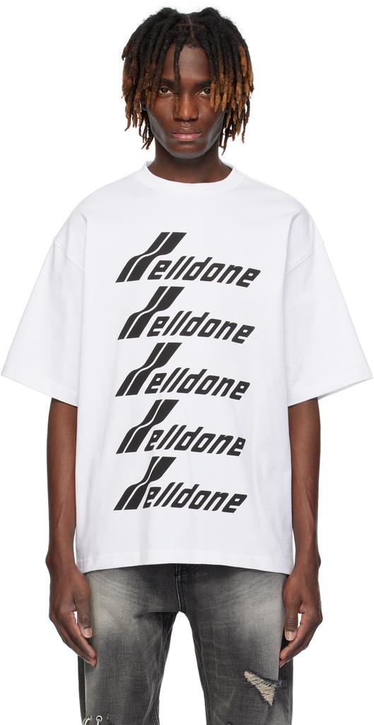 【関税込み】We11done ブラック Pierced Tシャツ We11done Black Pierced T-shirt - T-Shirts - Compare Prices