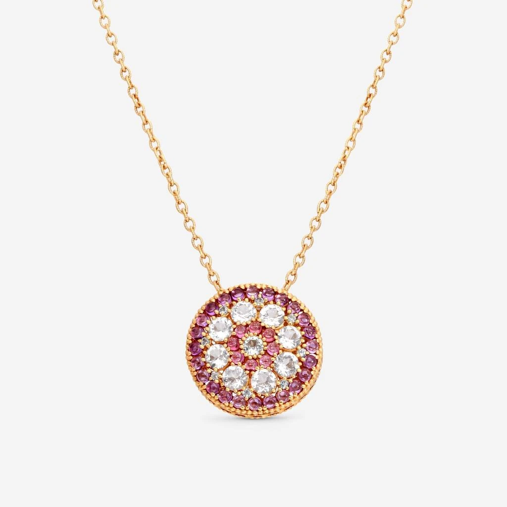Nanis Nanis 18K Yellow Gold Multistone Necklace CN4-560 1