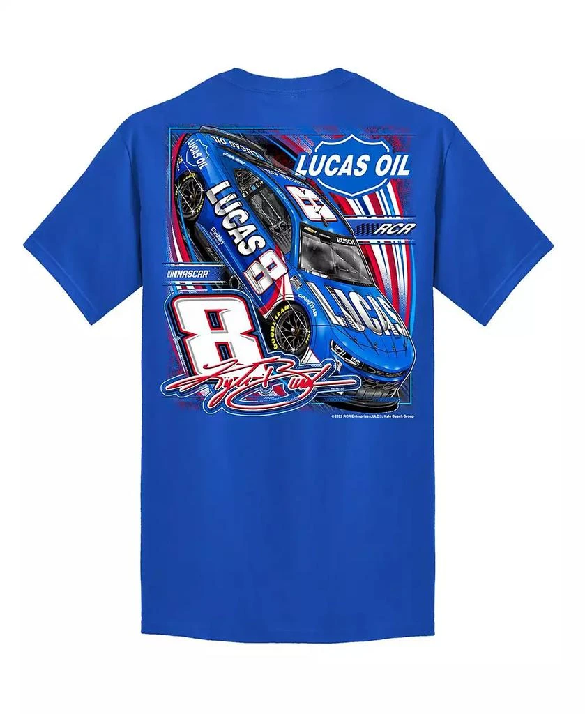 Rick The Racing Bus Richard Childress Racing Team Collection Men's Royal Kyle Busch Lucas ...
