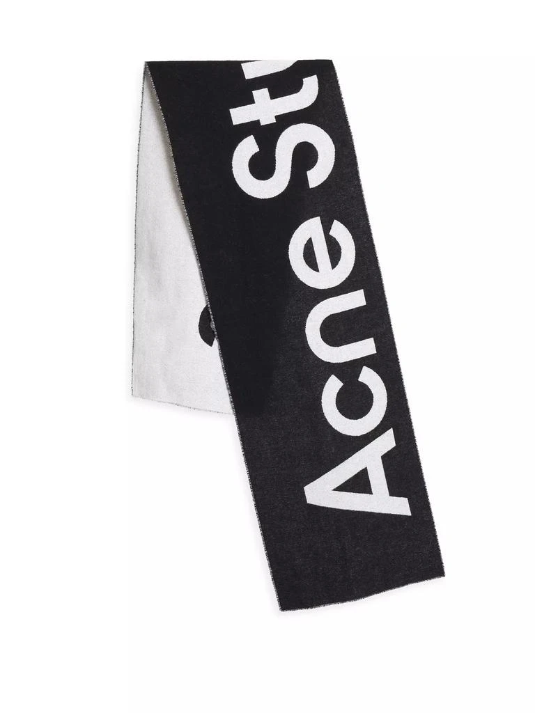 Acne Studios Unisex Reversible Logo Scarf 1