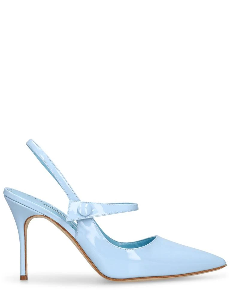 Manolo Blahnik 90mm Didion Patent Leather Pumps 1