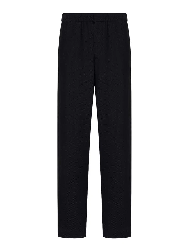 Giorgio Armani FLAT PANTS IN TECHNICAL GAUFRE` 1
