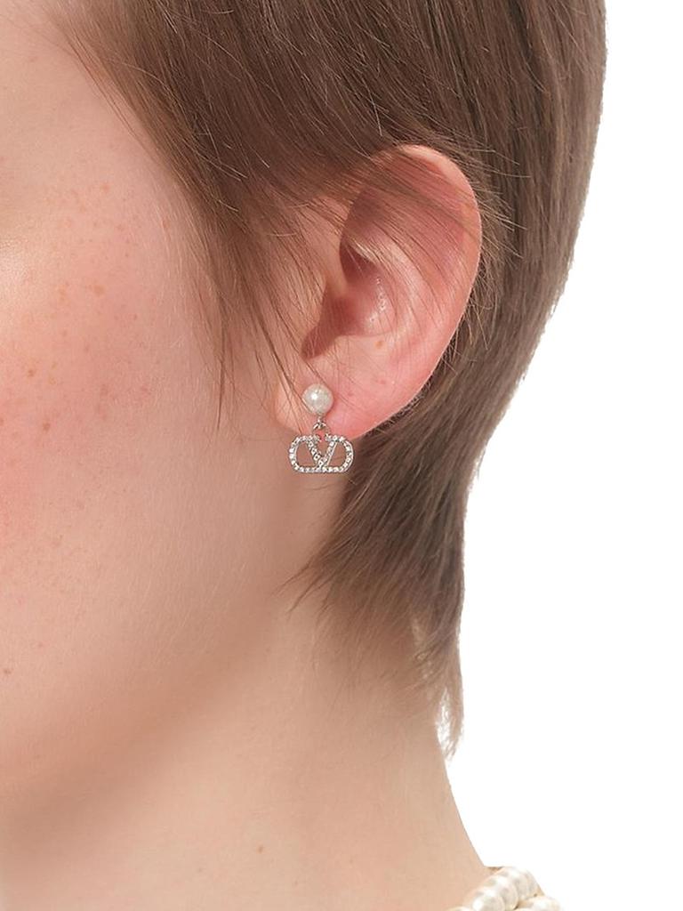 Earrings Valentino V Logo Signature Valentino Garavani Vlogo