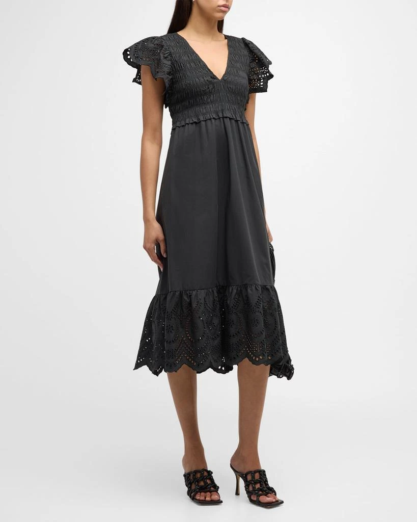 Rails Clementine Embroidered Midi Dress 3