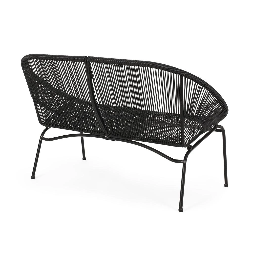 Streamdale Furniture Streamdale Modern Hammock Weave Basket Loveseat for Patio Relaxation 6
