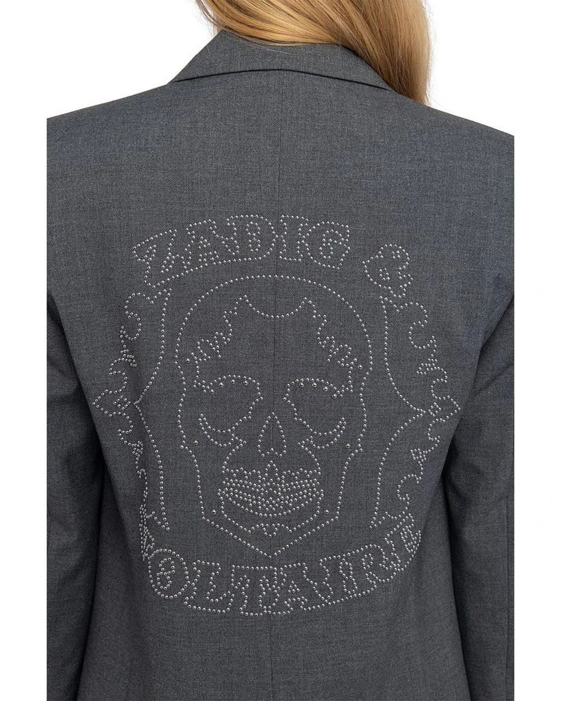 ZADIG & VOLTAIRE Vavy Chine Strass Blazer 4