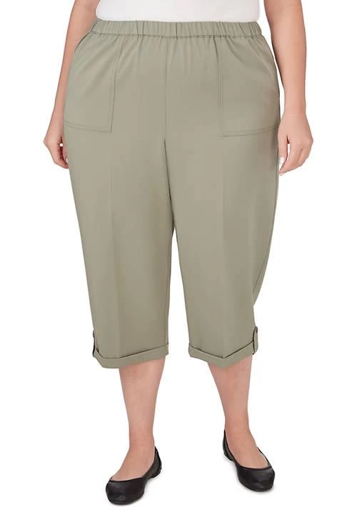Alfred Dunner Dunner Plus Size Tuscan Sunset Capri Pants 1