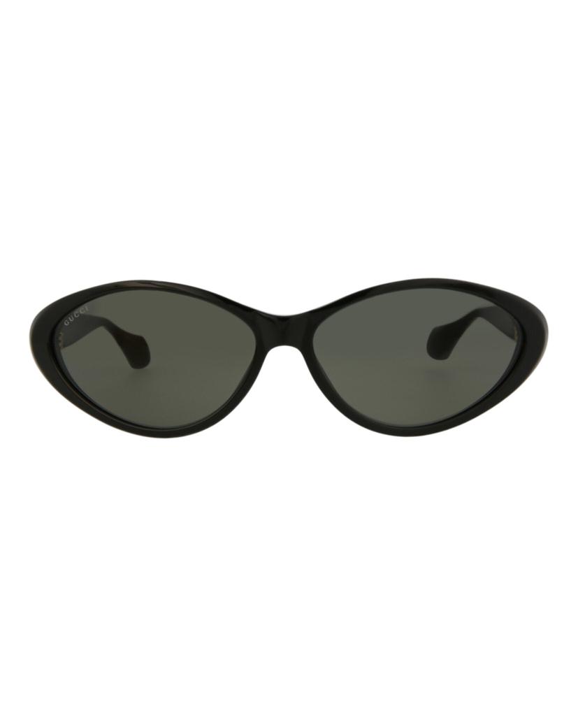 Gucci Round-Frame Recycled Acetate Sunglasses