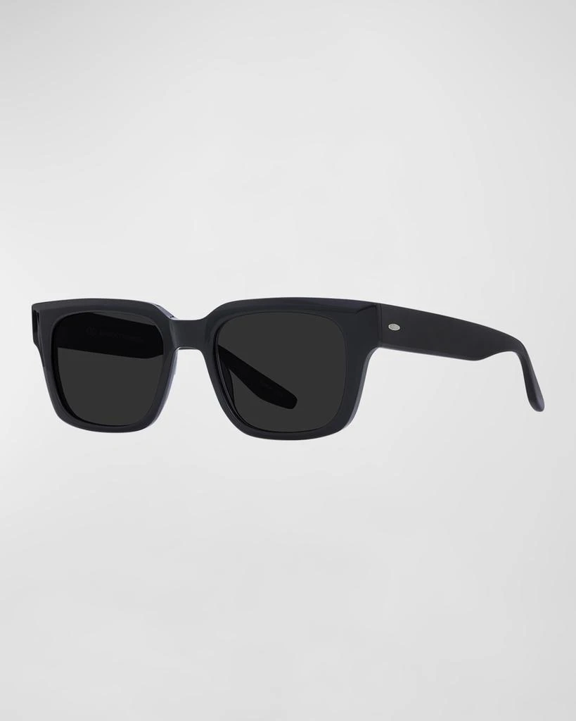 Barton Perreira Men's Zander Plastic Rectangle Sunglasses 1