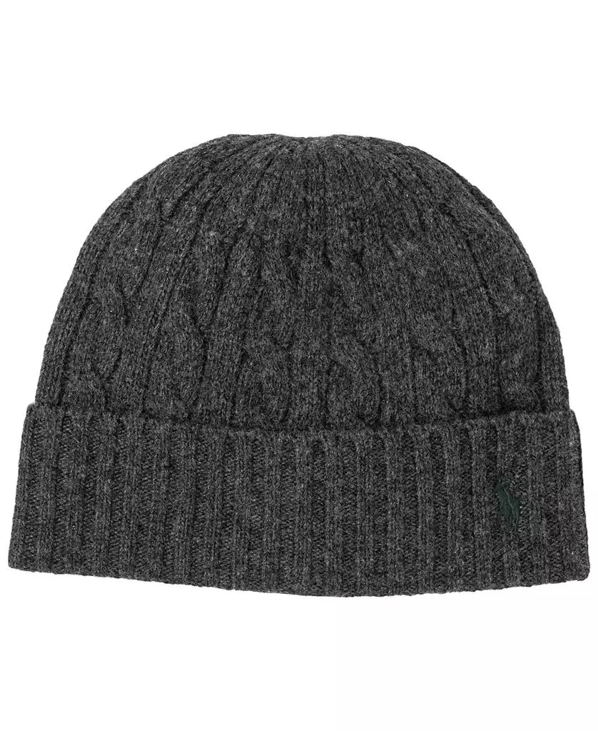 Ralph Lauren Men's Classic Cable-Knit Beanie