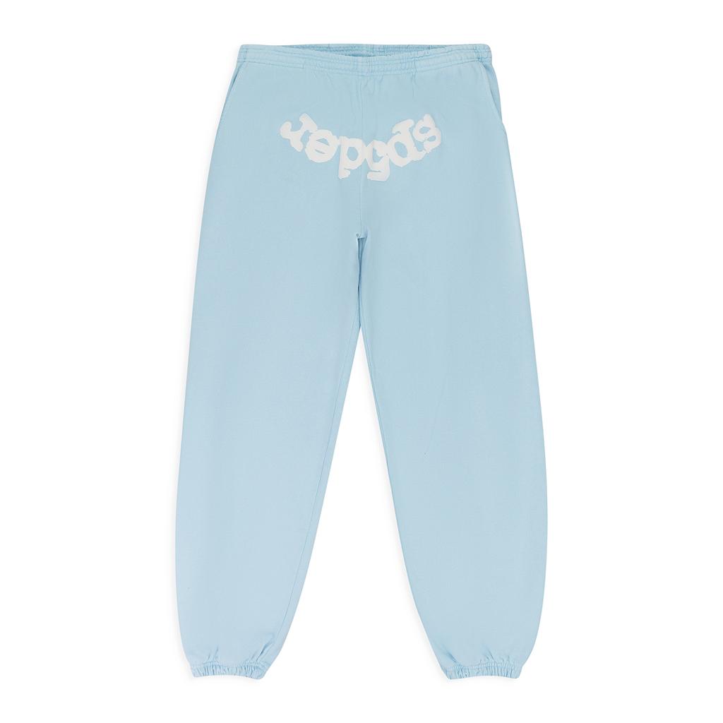 SP5DER LIGHT BLUE CLASSIC SWEATPANTS