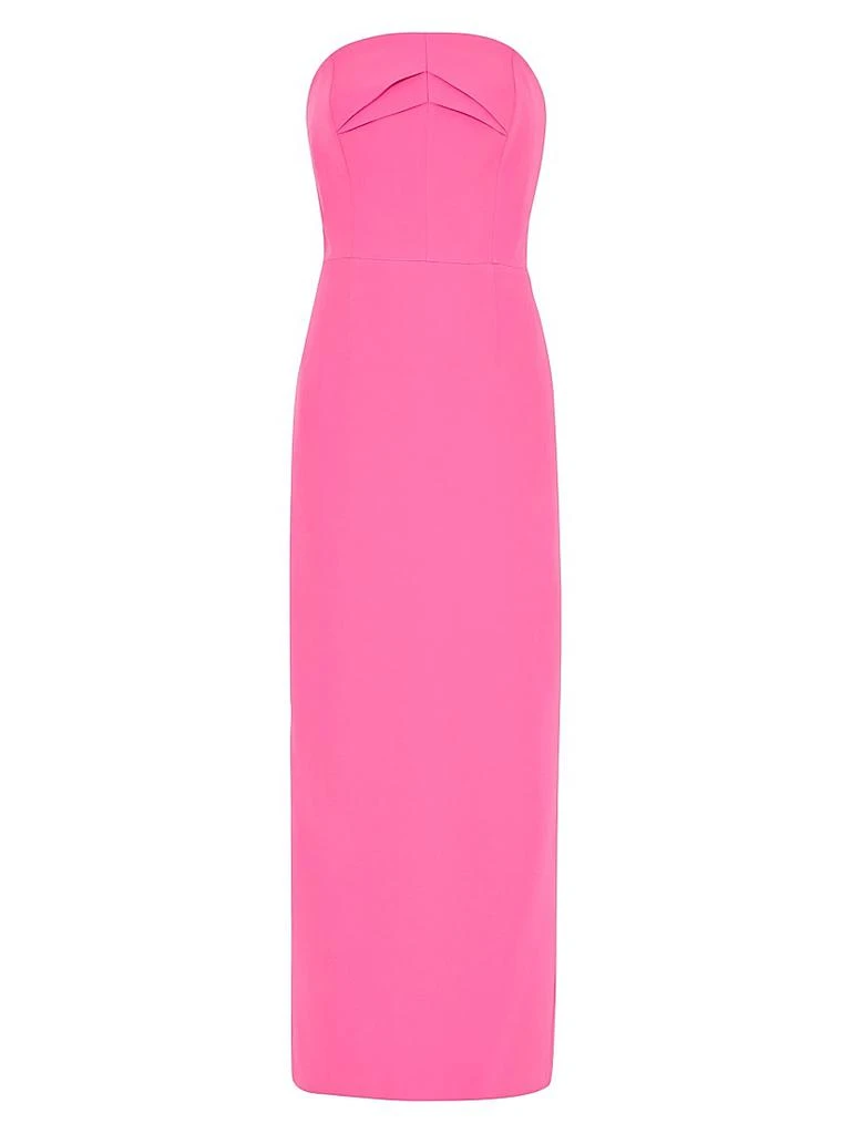 Milly Taylor Cady Triangle Pleat Midi-Dress 1