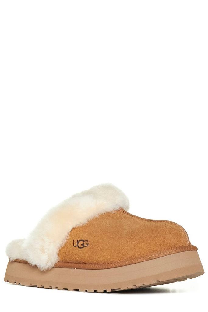 UGG UGG Disquette Logo Embossed Platform Slippers