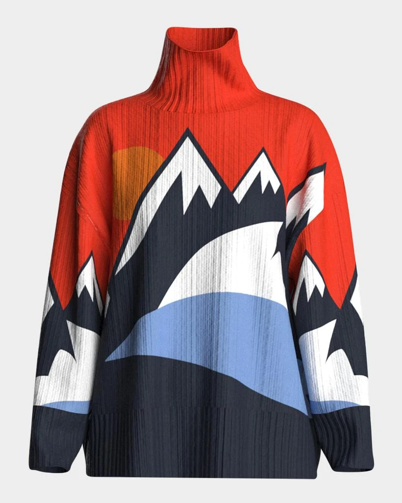 WE NORWEGIANS Snow Mountain Merino Wool-Cashmere Sweater 1