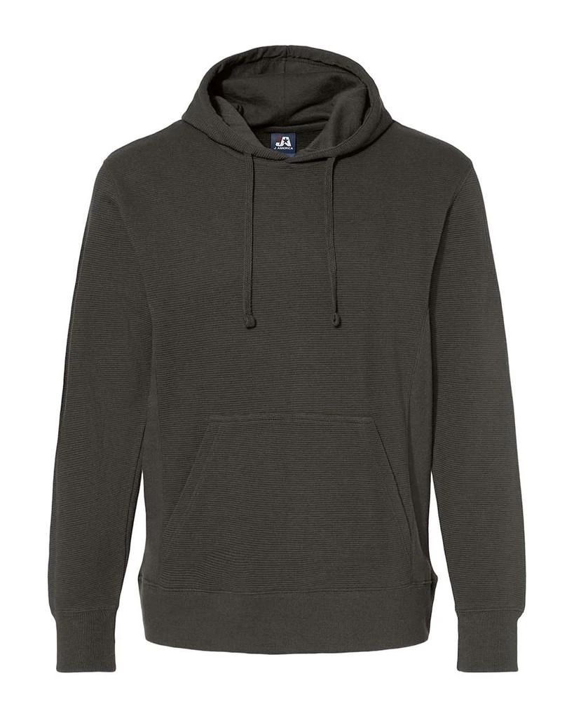 J America Men's Ripple Fleece Hooded Sweatshirt 1