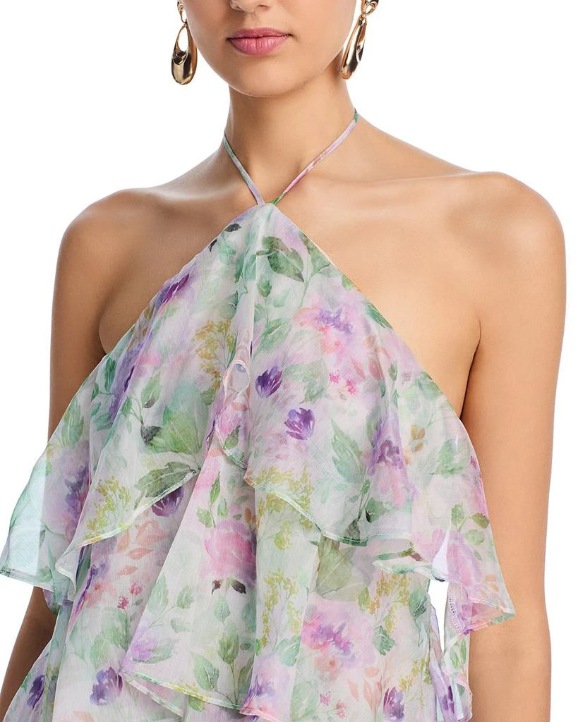 Elliatt Mirabelle Tiered Halter Dress 7