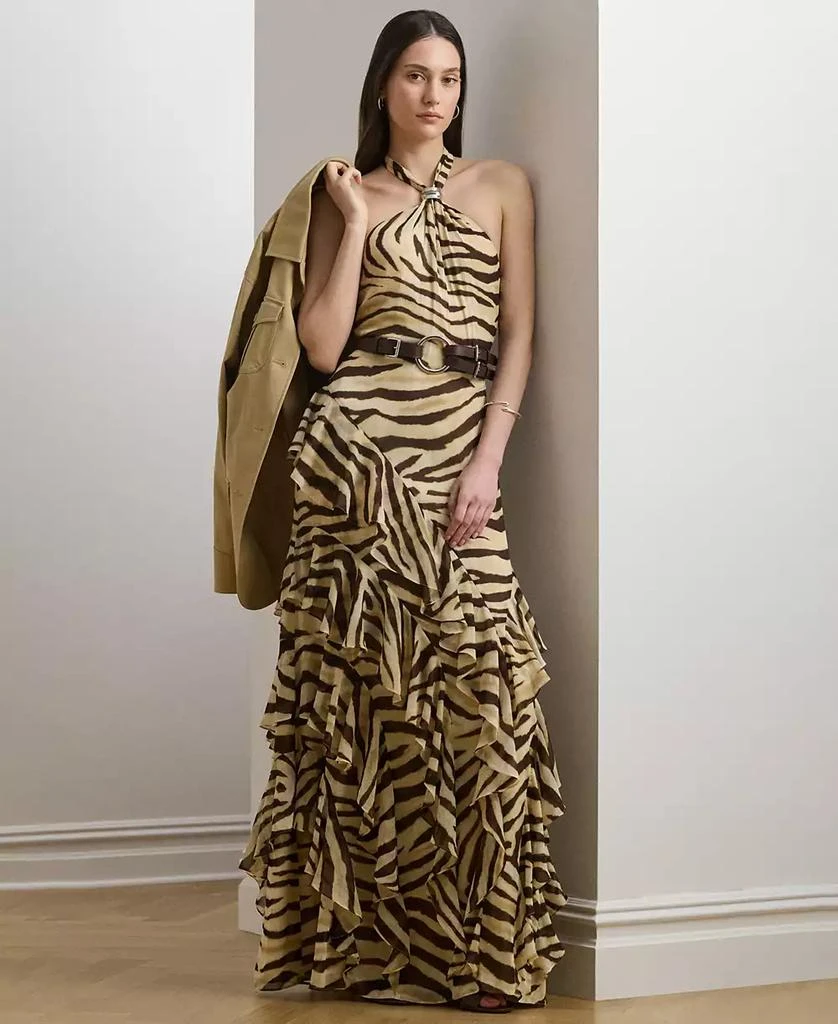 Women's Zebra-Print Ruffle-Trim Georgette Gown On Sale Now with Up to 51% Off | Discover Exclusive Deals & Savings at BeyondStyle Authentic Ralph Lauren dress|women's fashion|dresses with Limited-Time Discounts, Free Women's Zebra-Print Ruffle-Trim Georgette Gown On Sale Now with Up to 51% Off | Discover Exclusive Deals & Savings at BeyondStyle Authentic Ralph Lauren dress|women's fashion|dresses with Limited-Time Discounts, Free