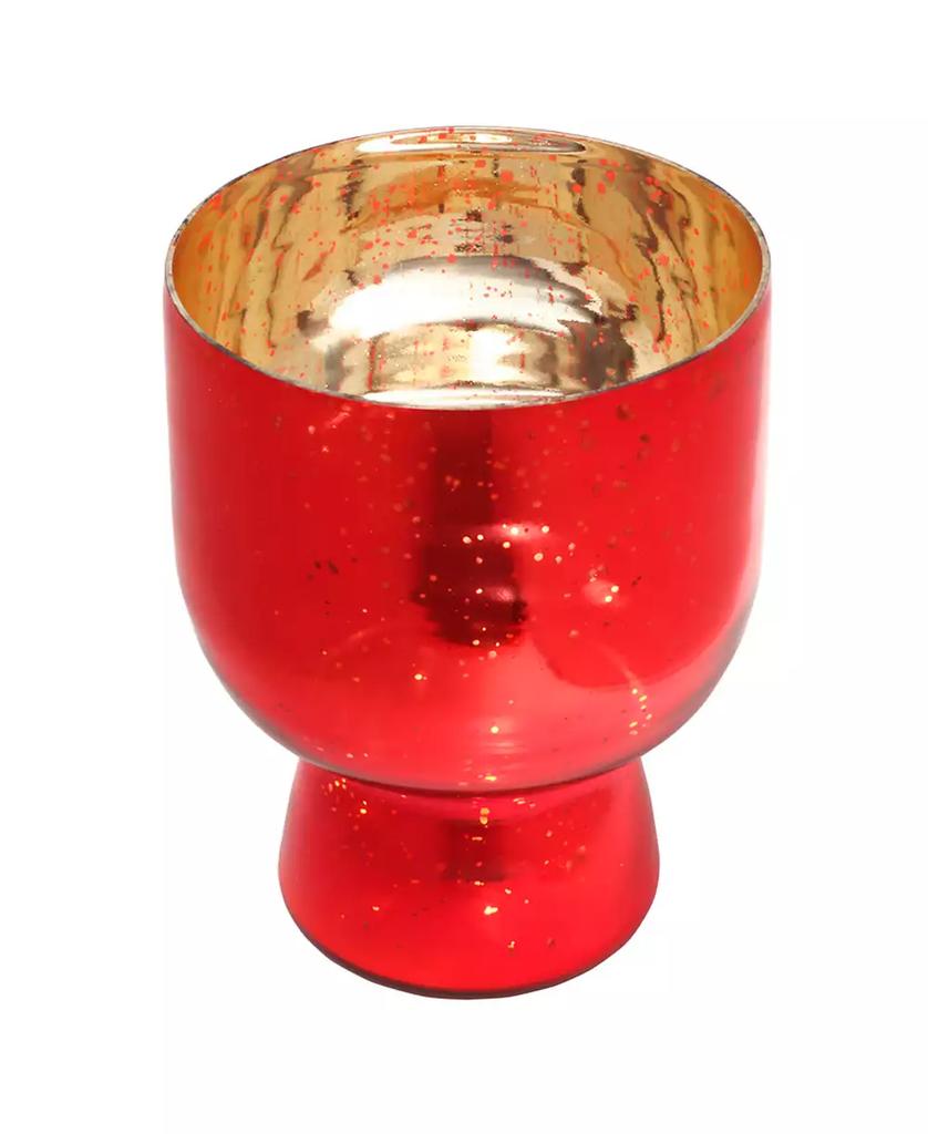 Mikasa Mercury Glass Hurricane, 8.5 Inches